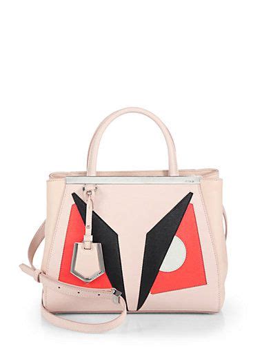 fendi 2jours monster petite colorblock shopper|Fendi 2jours Petite .